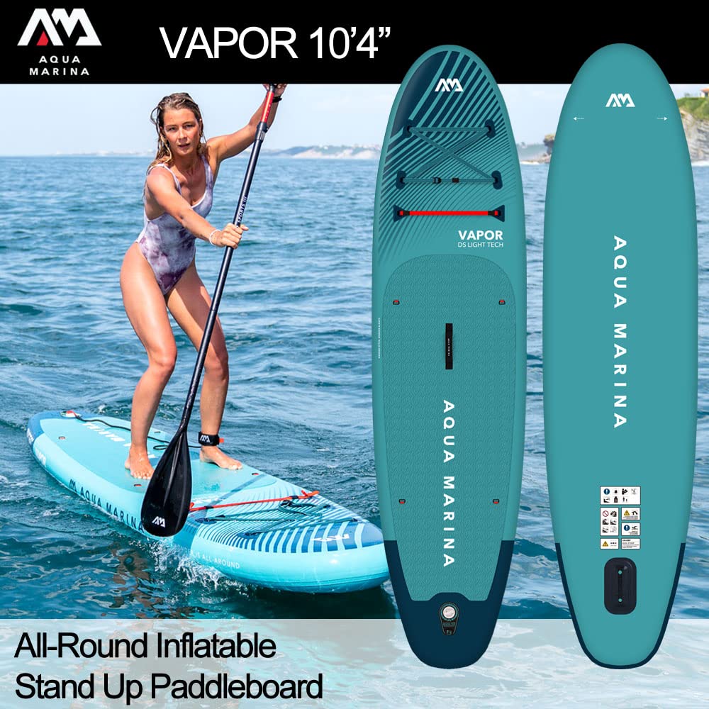 Aqua Marina Vapor Aufblasbares Stand Up Paddle Board (iSUP) Paket, 315 cm Länge