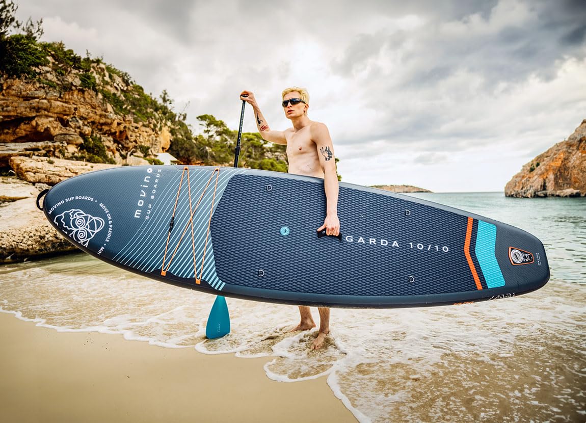 Movino Garda Allround 10’10" SUP Stand Up Paddling Board Set Aufblasbares Stand Up Paddle Board Leicht Standuppaddelboard Sup Boards Und Zubehör Wasser Sport 330 cm