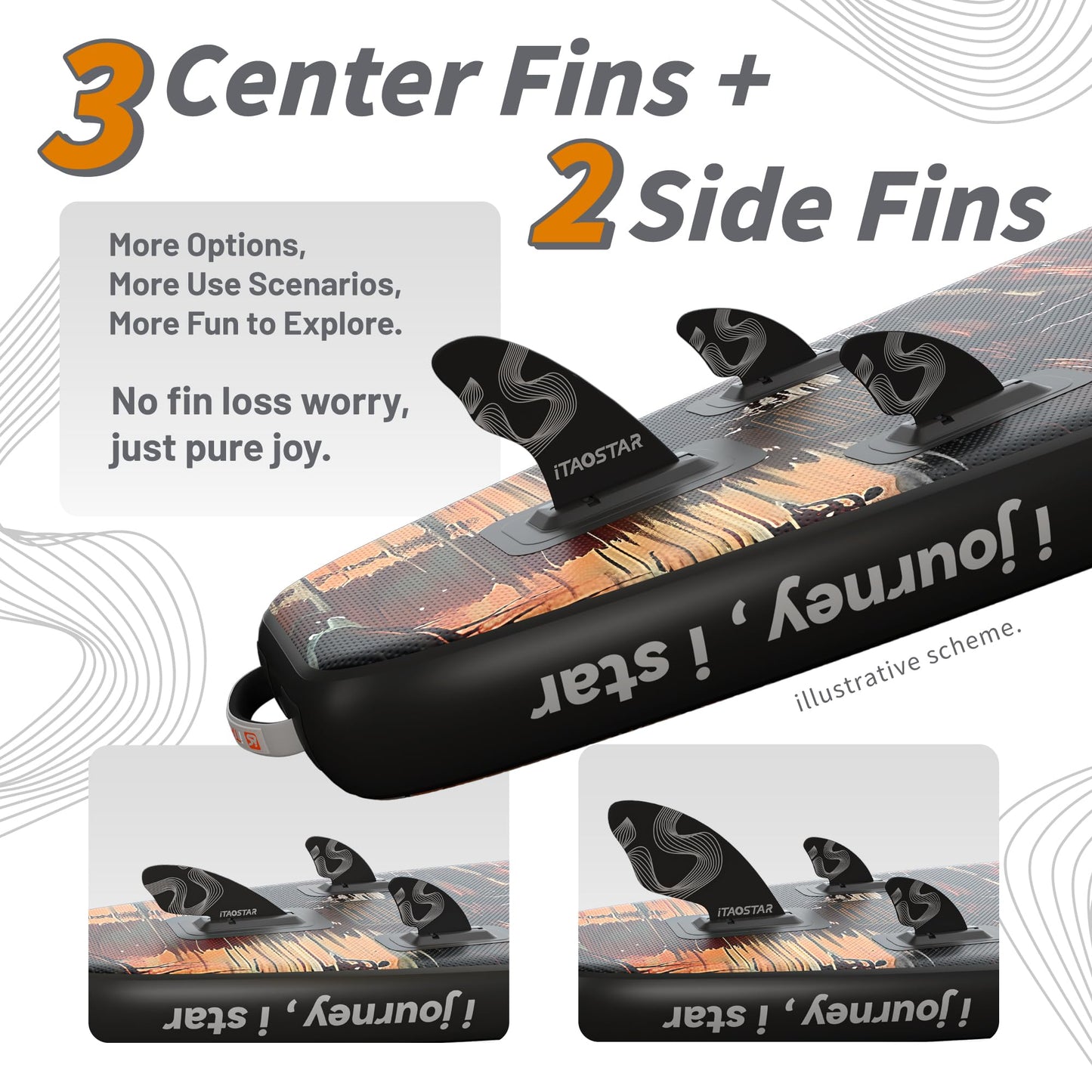 iTAOSTAR N01B 35“ Extra Wide Paddle Board für bessere Balance, Stand Up Inflatable Paddle Board mit Premium SUP Zubehör, Blow Up Paddle Boards für Erwachsene Aller Könnensstufen