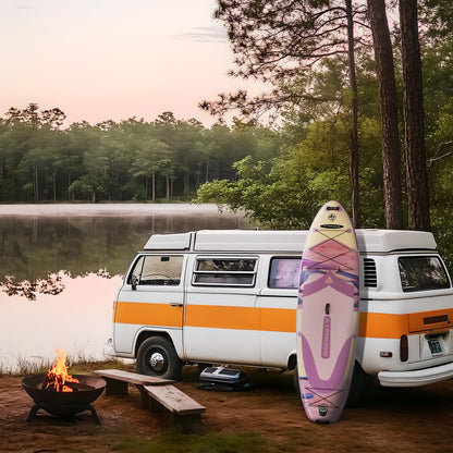 ATPROSS 12'x36 Inflatable Paddle Board, 450lbs Extra Wide Stand Up Paddleboard for Adults with Premium SUP Accessories Kit & Backpack, Blow Up Kayak Non-Slip Stable Deck Boat for Yoga Fishing Surf